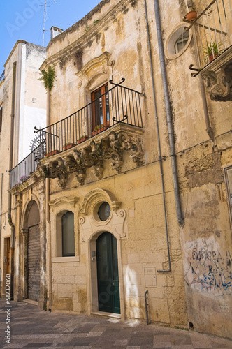 Carrozzo Palace. Lecce. Puglia. Italy.