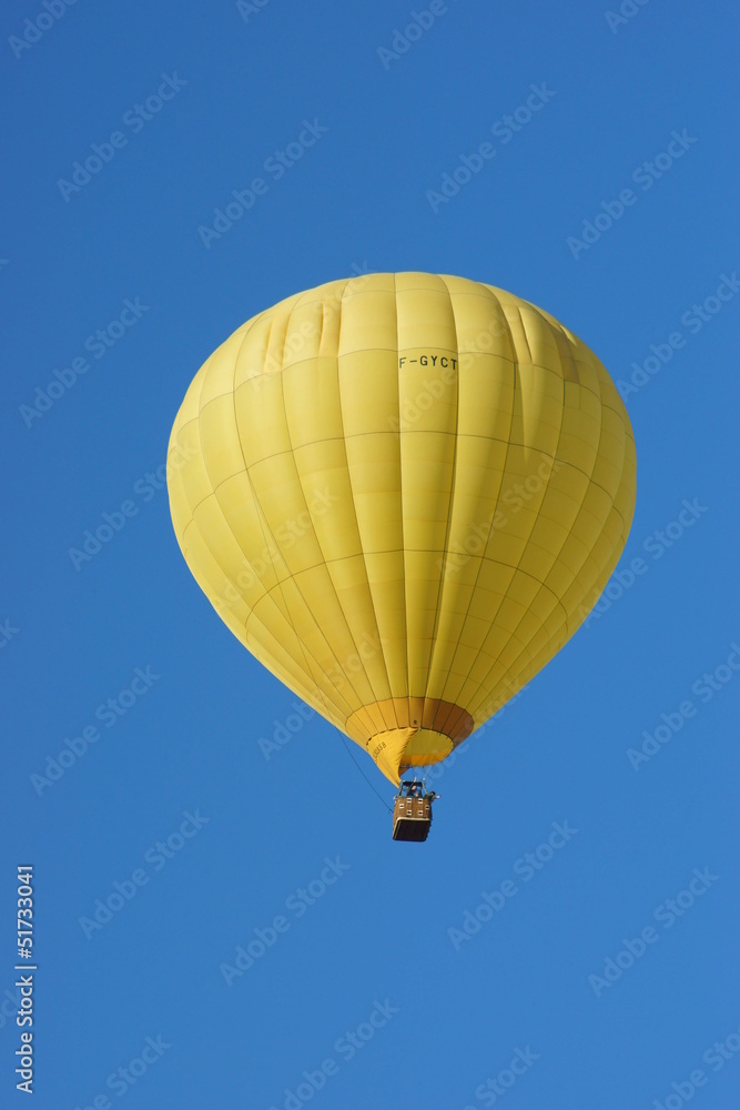 Naklejka premium Montgolfière