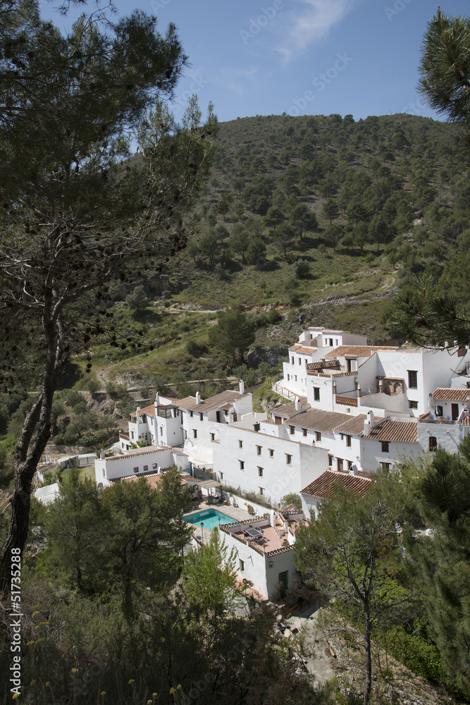 Las Aldeas del Acebuchal a Andalucian white town Southern Spain
