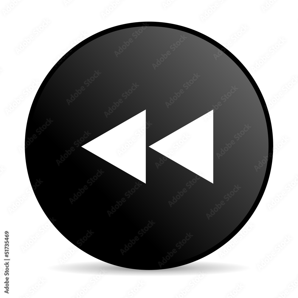 scroll black circle web glossy icon scroll black circle web glossy icon