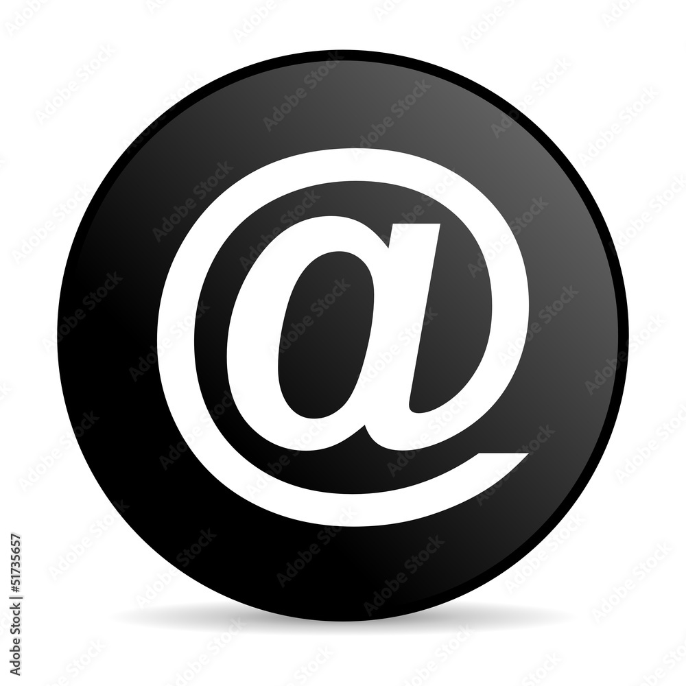 at black circle web glossy icon at black circle web glossy icon