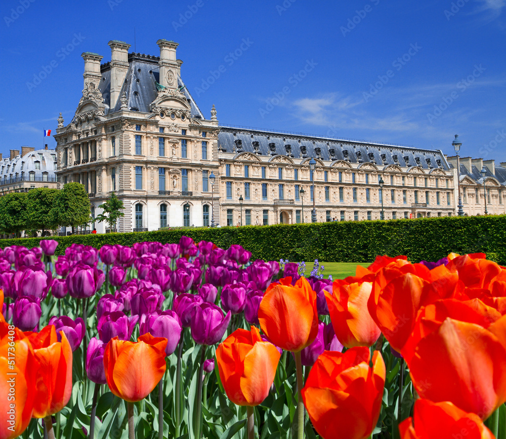 The Palace in the Luxembourg Gardens, Paris, France