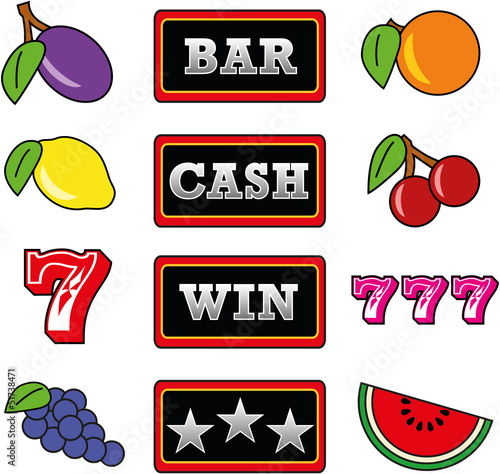 Slot Machine Symbols (Spiel Automat Symbole)