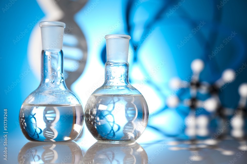 Molecular Model,atom, Laboratory glass Molecular Model,atom, Laboratory glass