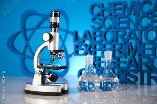 Chemistry science formula, Laboratory glassware 