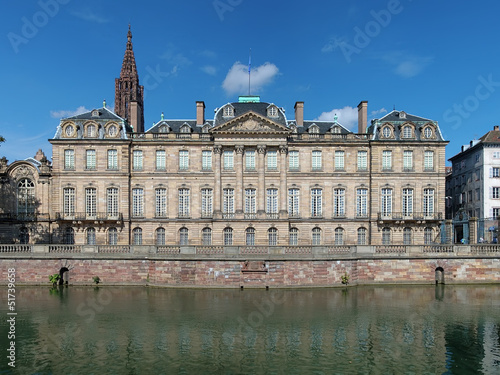 The Palais Rohan in Strasbourg, France