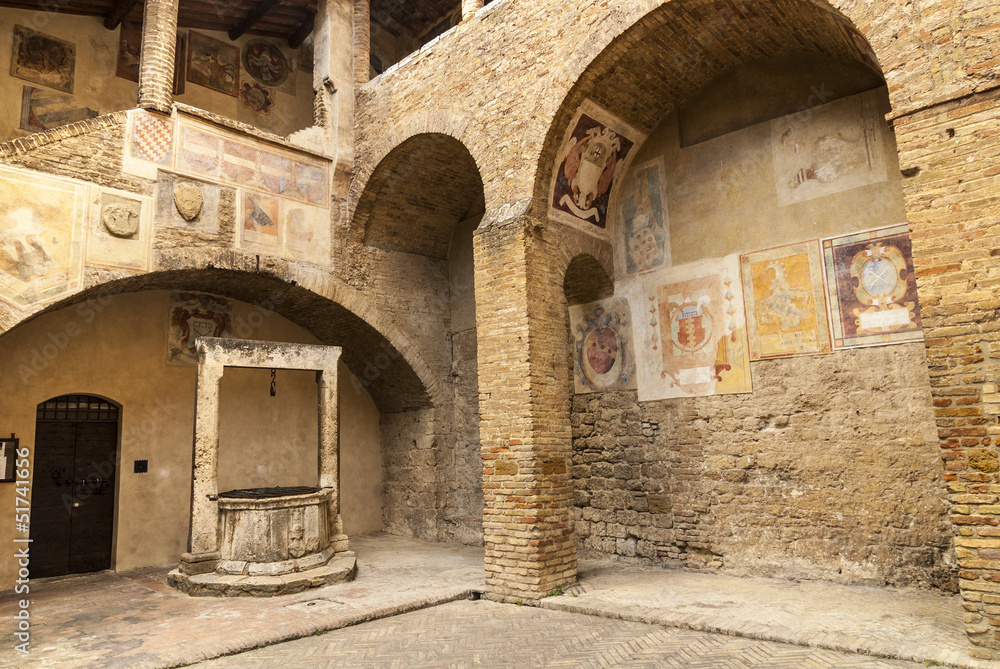 Obraz premium San Gimignano (Tuscany)