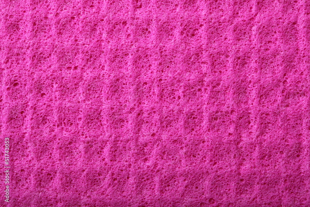 Pink sponge foam as background texture Pink sponge foam as background texture