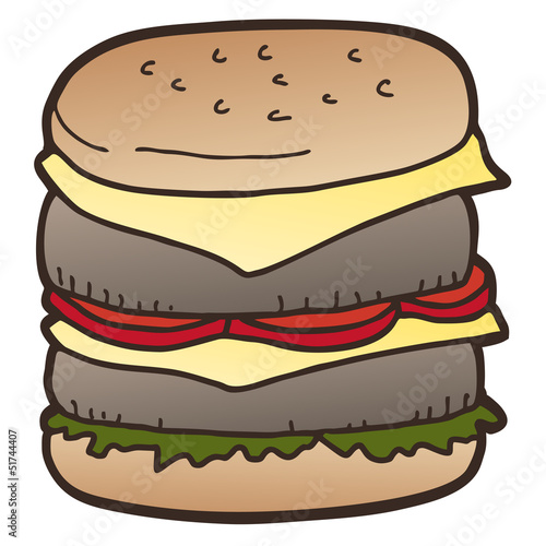 Icon burger photo