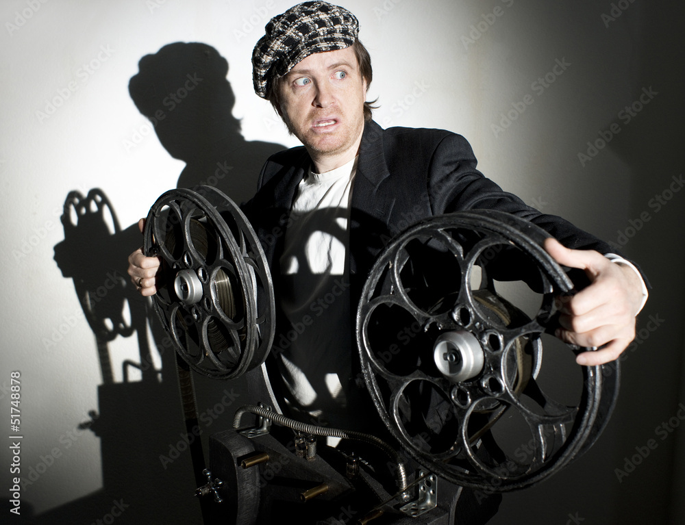 Naklejka premium Cinema