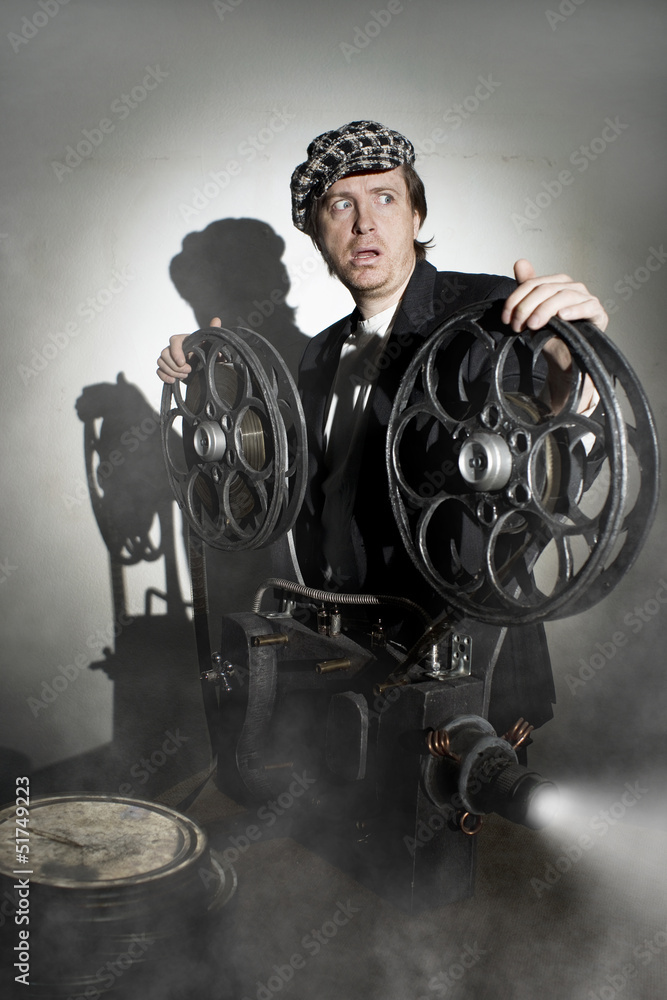 Naklejka premium Cinema