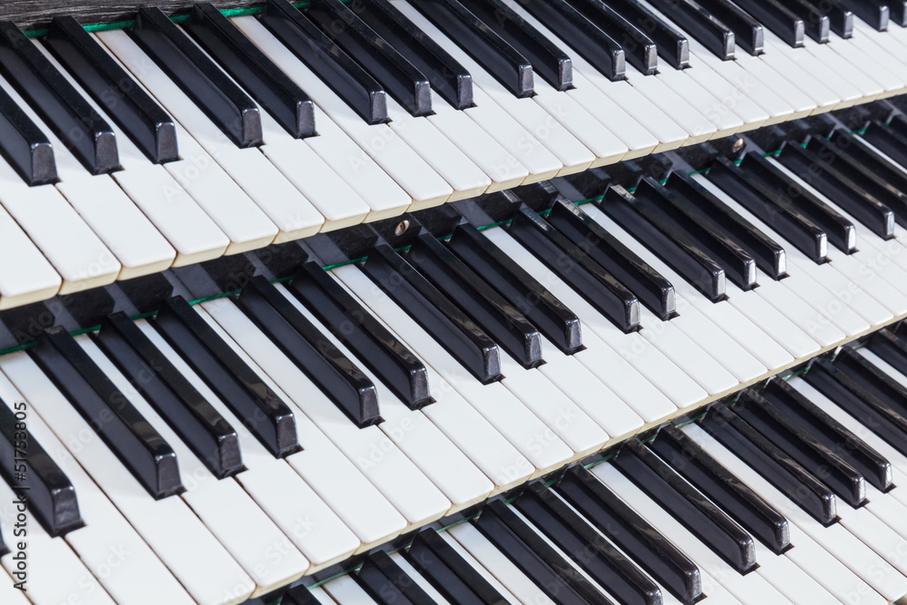 Naklejka premium Musical organ