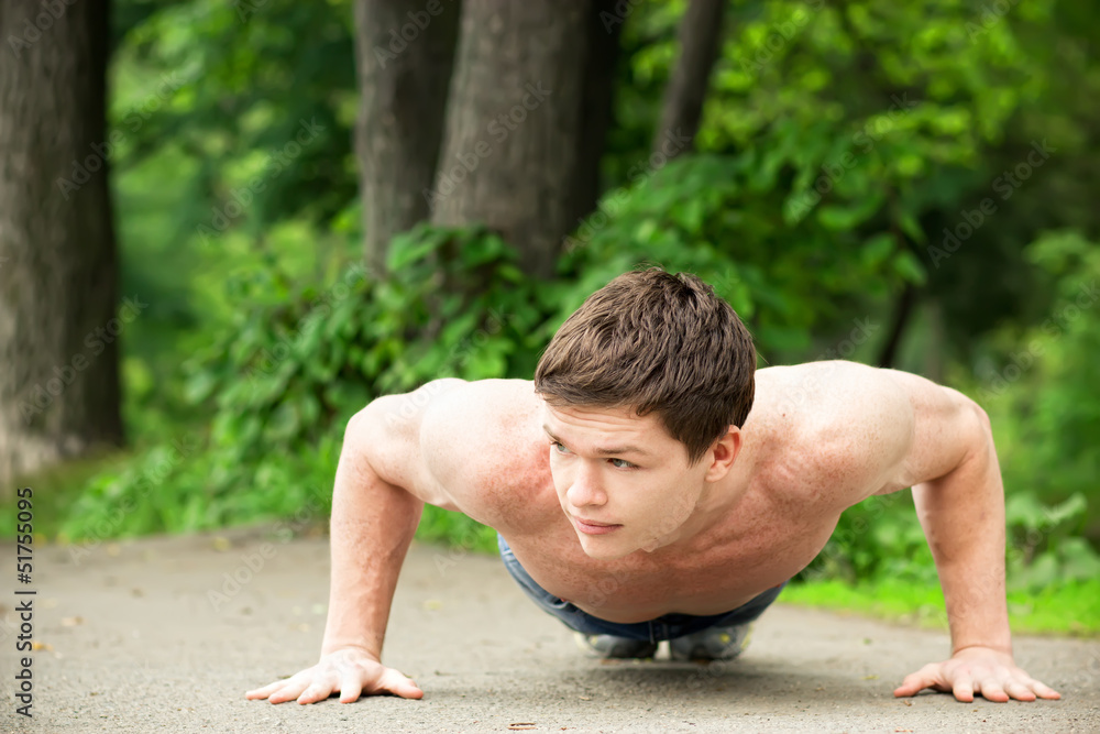 Push ups workout. Push ups workout.