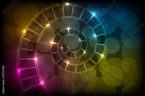 Film Stripe Background