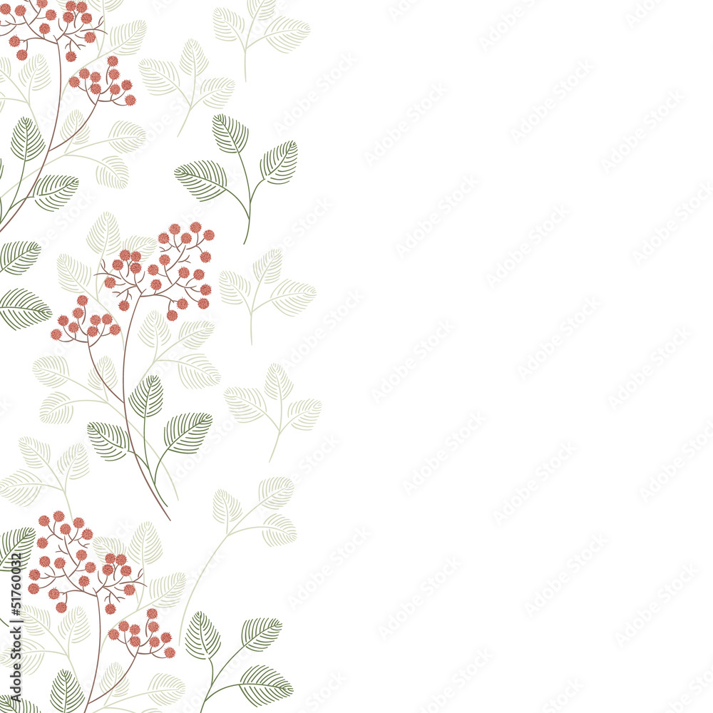 Banner with flowers and place for your text in vector. Banner with flowers and place for your text in vector.