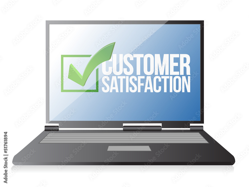 laptop customer support review illustration laptop customer support review illustration