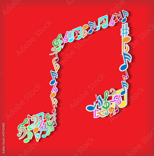 abstract music background