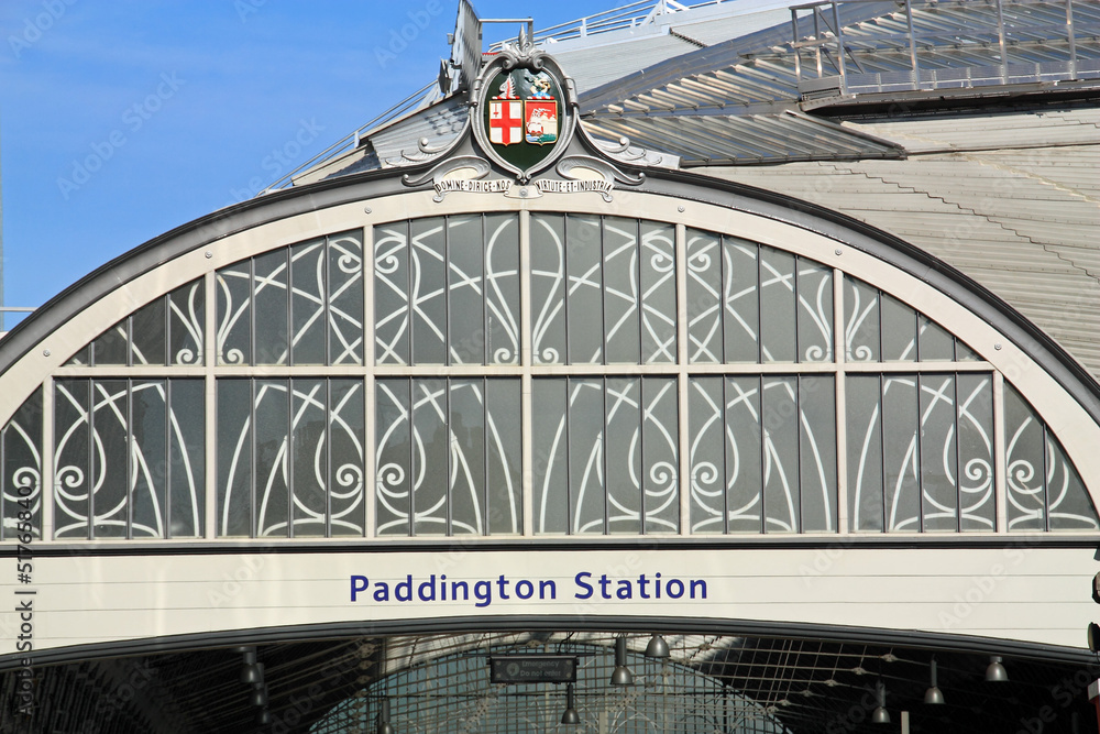 Naklejka premium Paddington Station, London, England