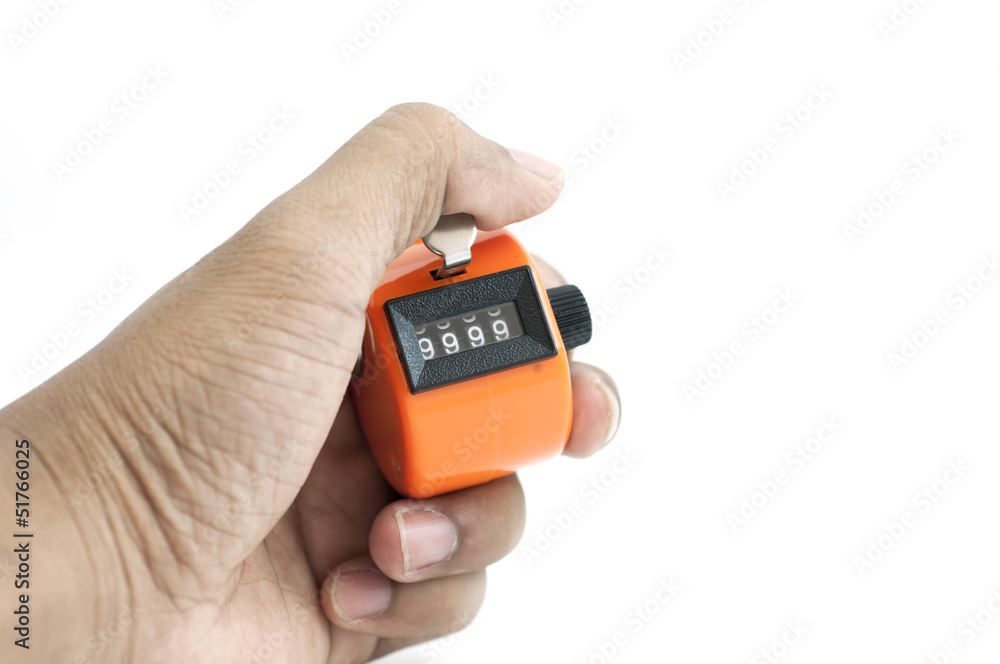Hand tally counter Hand tally counter
