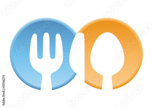 Logo modern Restaurant vector