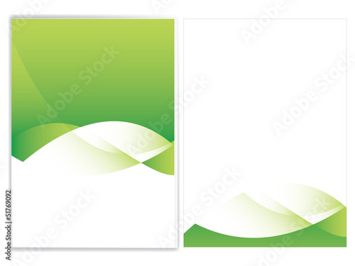 vector business brochure, flyer template