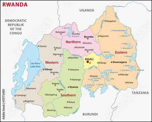 Rwanda Administrativ