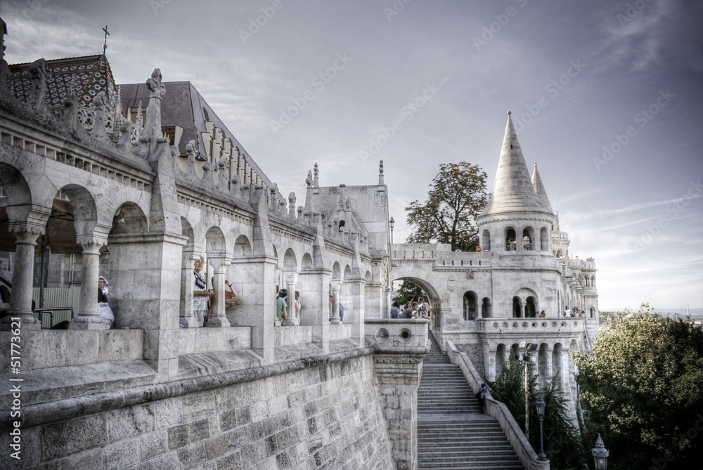 Naklejka premium Budapest view
