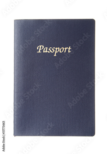 blue generic passport