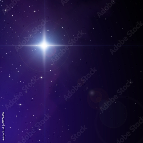 Star in Nebula
