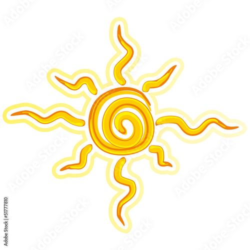 sun stylized