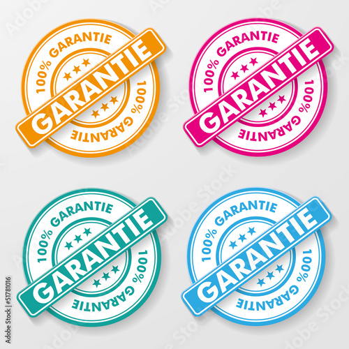 100 Percent Guarantee Paper Labels