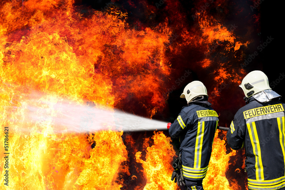 Fototapeta premium Feuerwehr