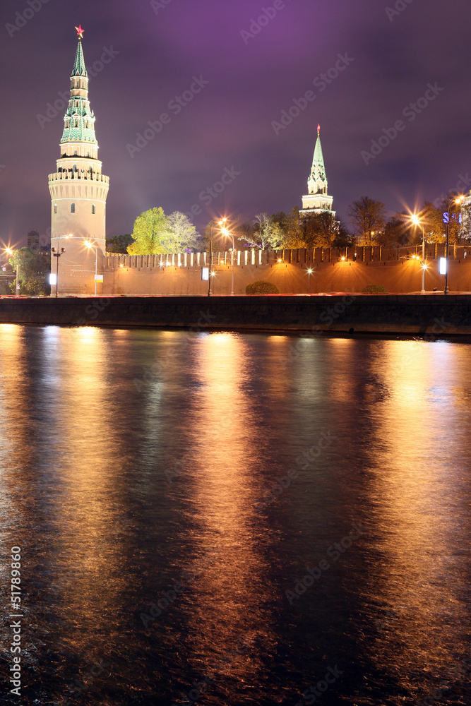 Fototapeta premium Вечерний Кремль.