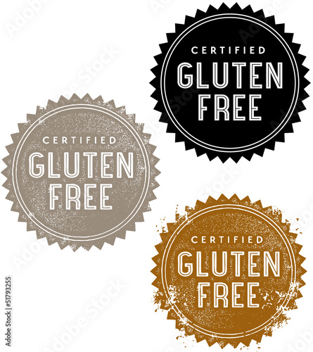 Certified Gluten Free Stamps