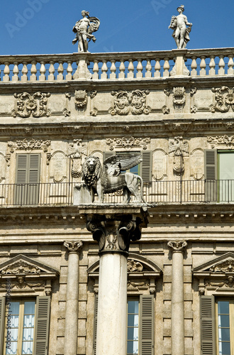 Verona - piazza delle erbe photo