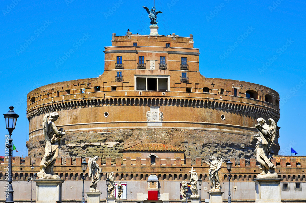 Castel Sant Angelo in Rome, Italy