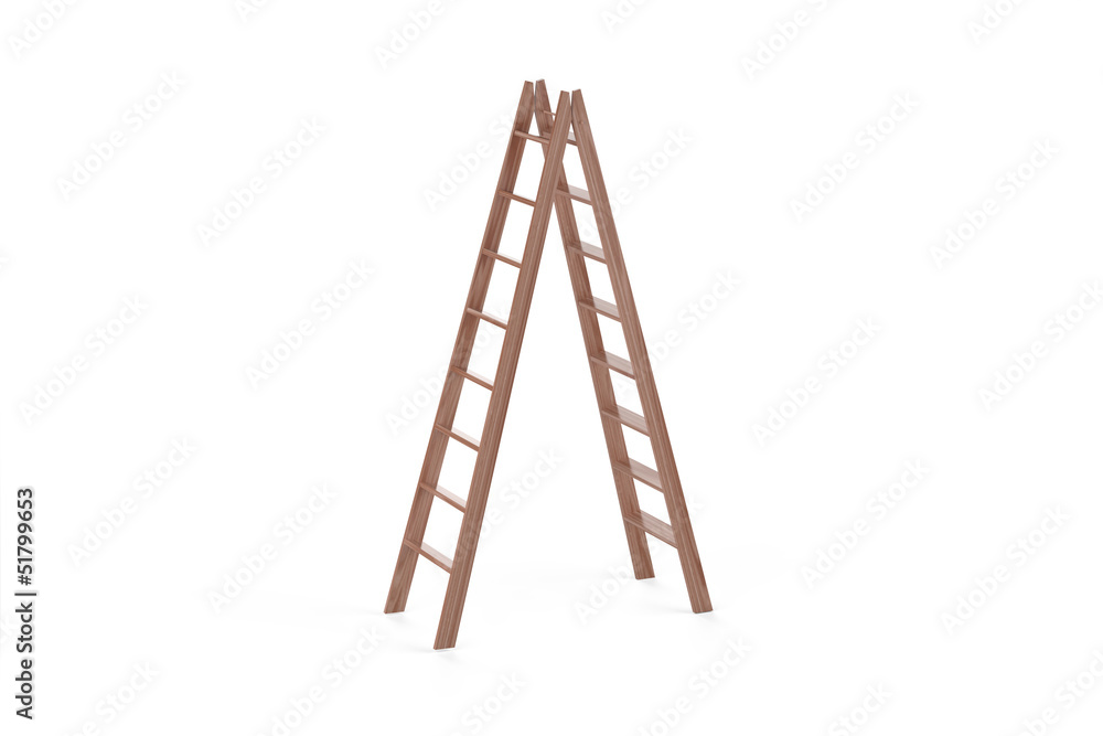 Yellow step-ladder Yellow step-ladder
