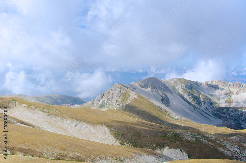 Corno Grande, Gran Sasso, high trail, L'Aquila, Italy