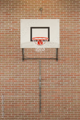 Interior of a gym at school photo