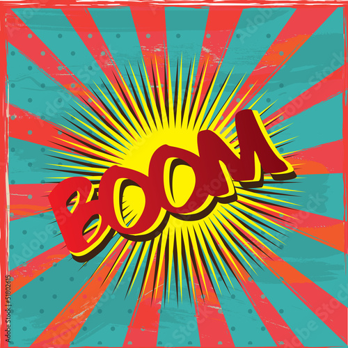 Boom label