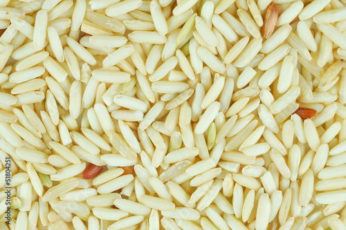 white rice close-up as background
