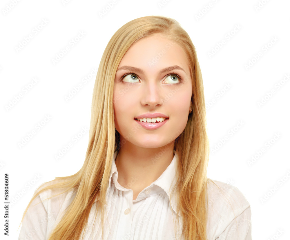 Portrait of a confident young woman standing Portrait of a confident young woman standing