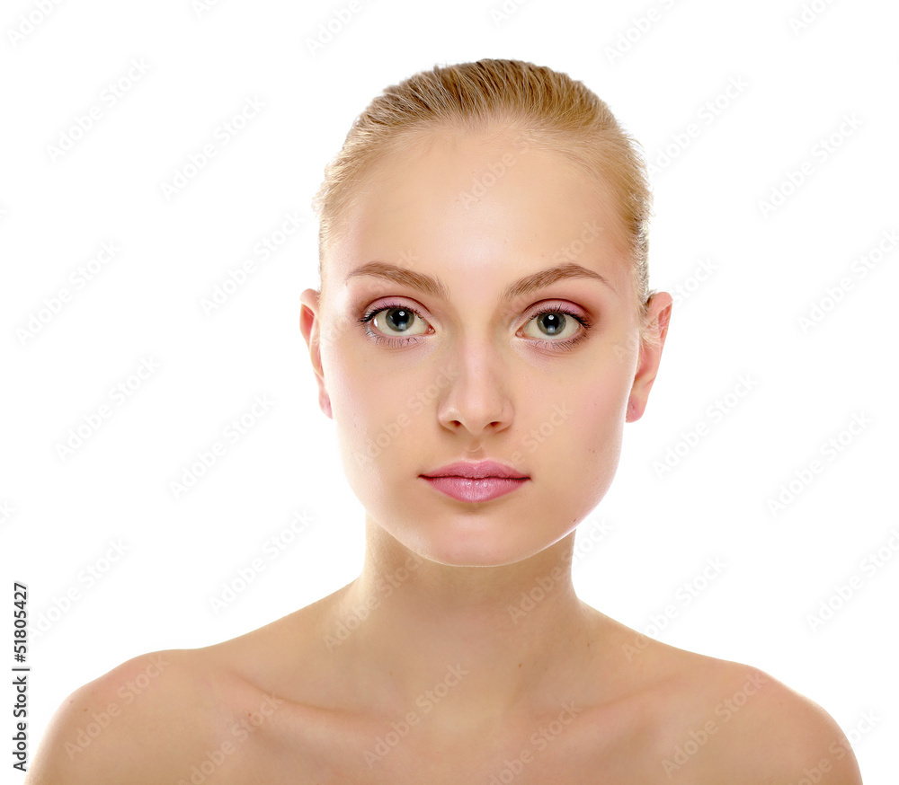 A beautiful woman, portrait A beautiful woman, portrait