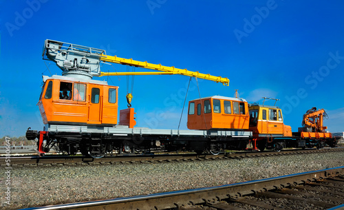 railway locomotive crane