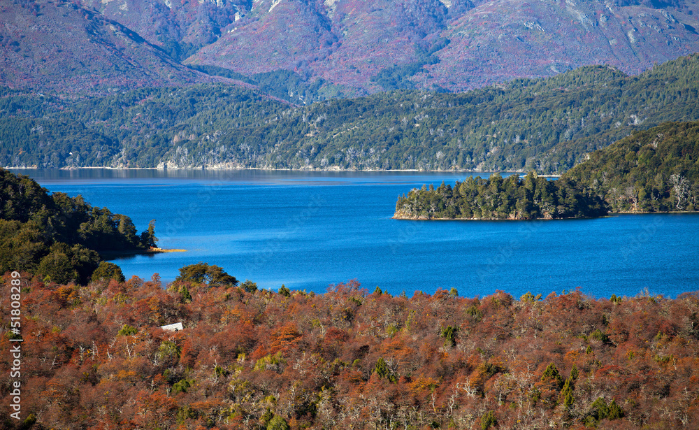 Fototapeta premium Lake Mascardi, Patagonia, Argentina