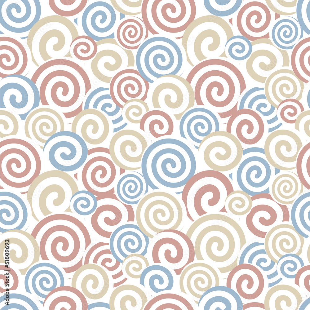 Multi-colored seamless pattern. Vector illustration