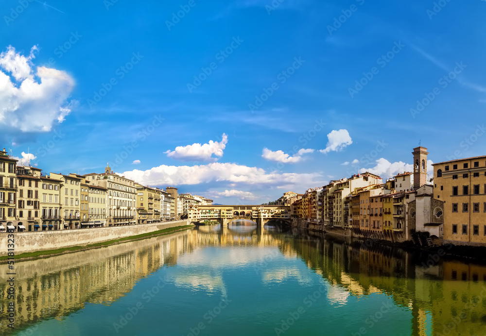 Florence and old bridge