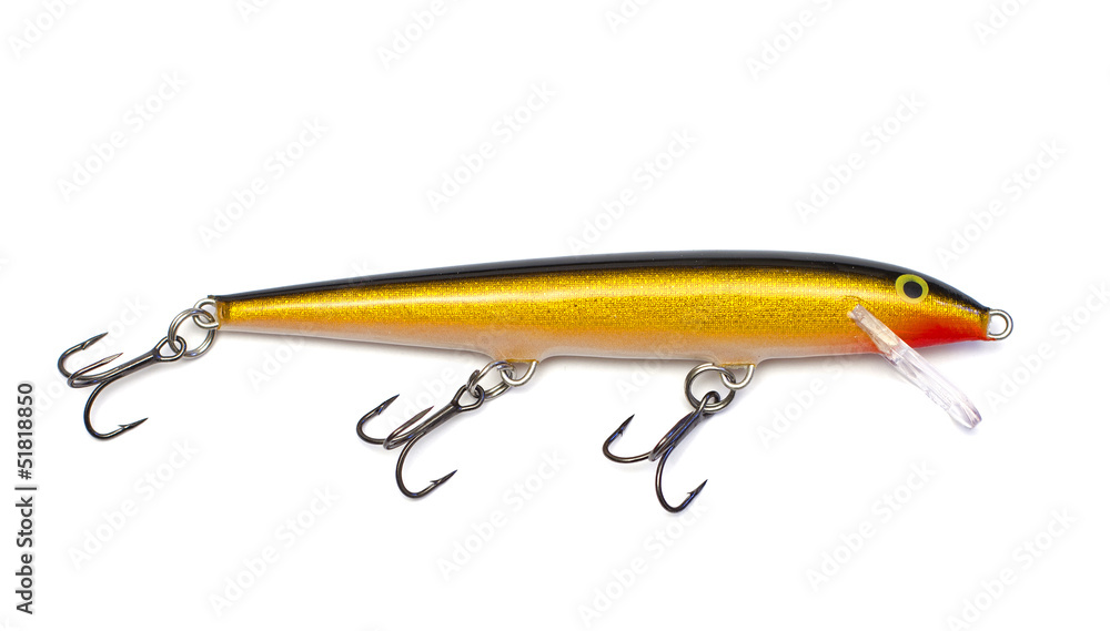 golden lure Stock Photo