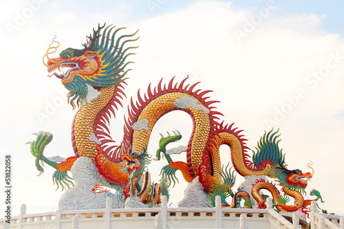 Wallpaper Mural Dragon statue. Torontodigital.ca