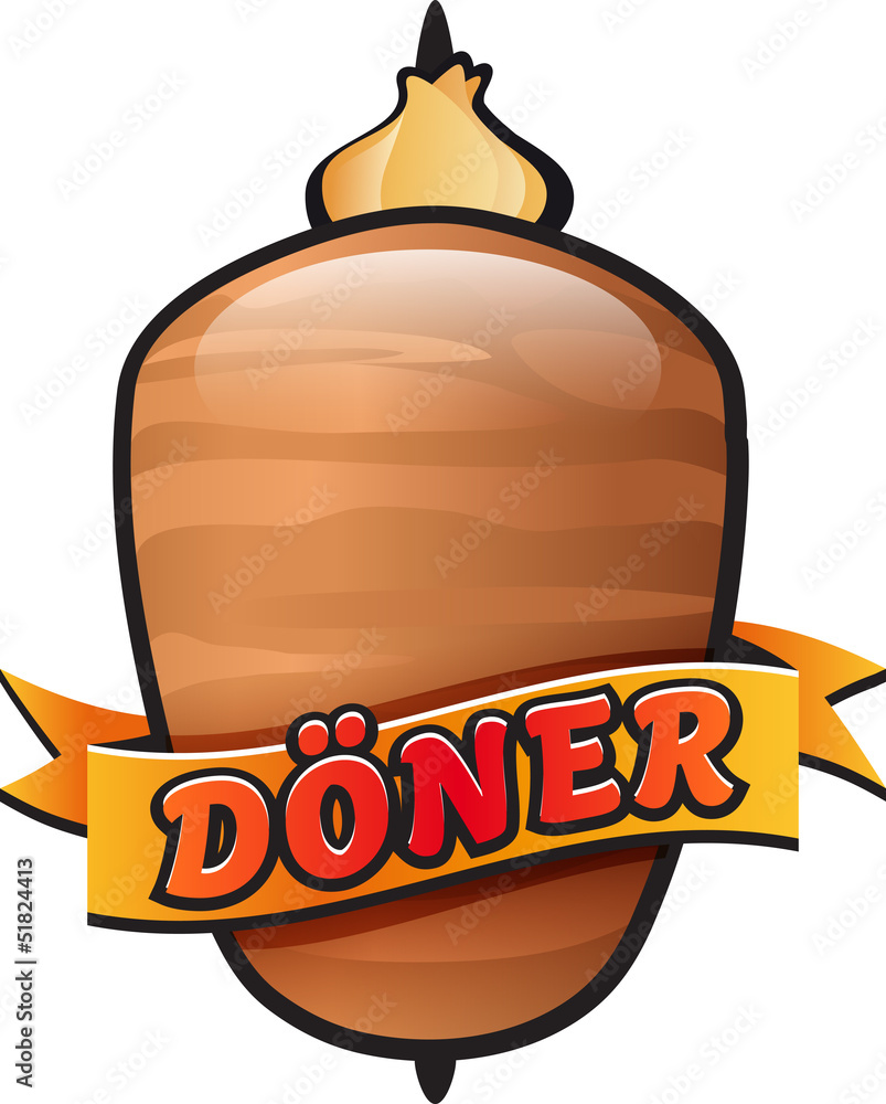 Logo Döner vektor Stock Vector | Adobe Stock